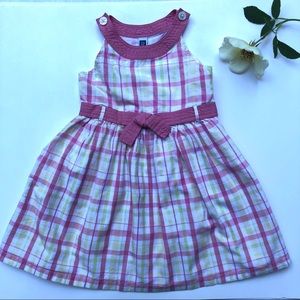 Baby Gap toddler girl Plaid Dress - 18-24M